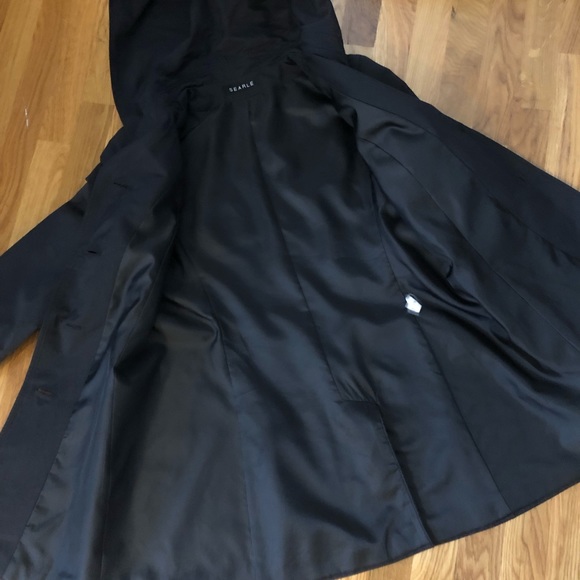 SEARLE Vintage 80’s Walking Jacket Hooded Button Down Jacket - Picture 11 of 15